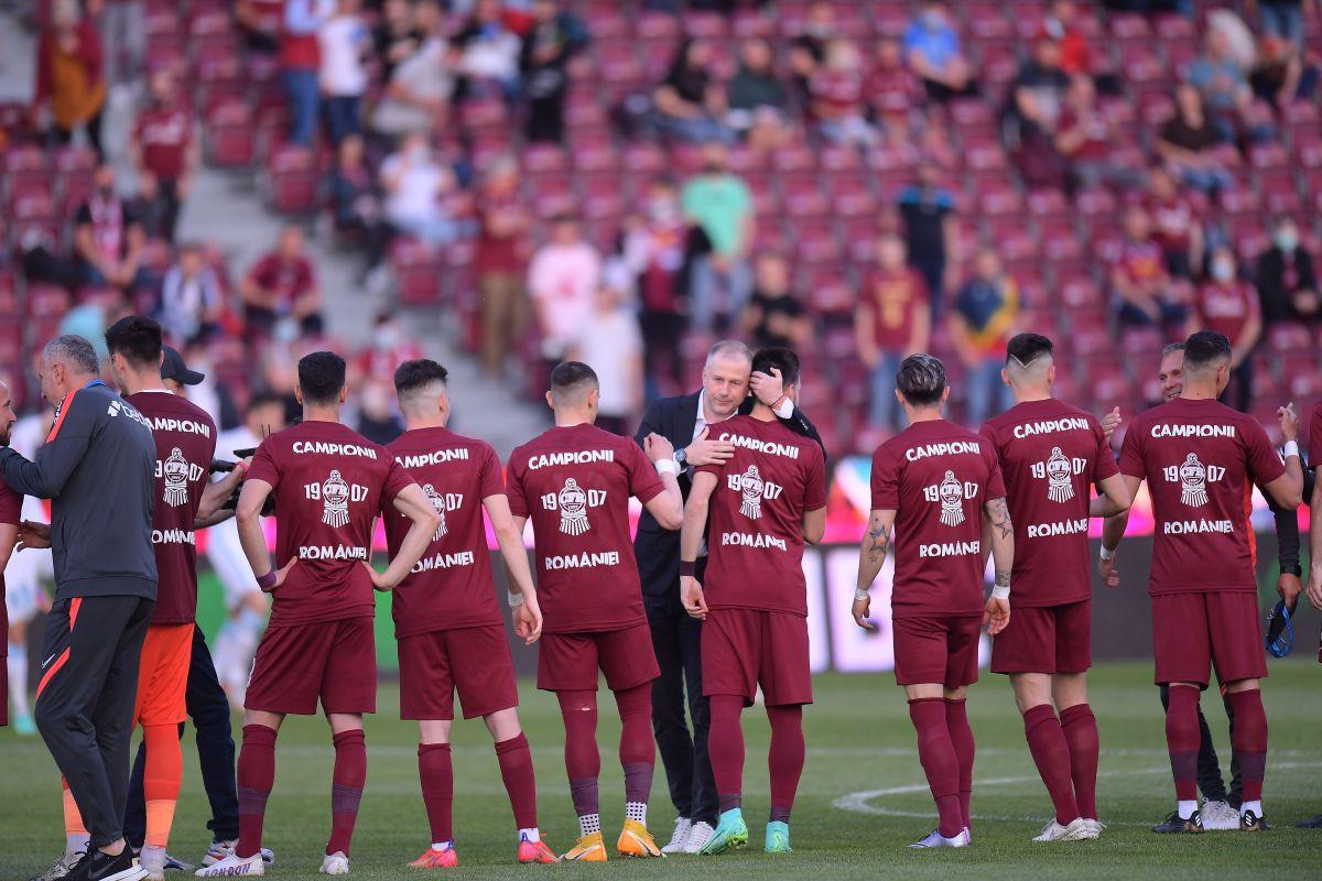 FOTO Eveniment înainte de CFR Cluj - FCSB 25.05.2021