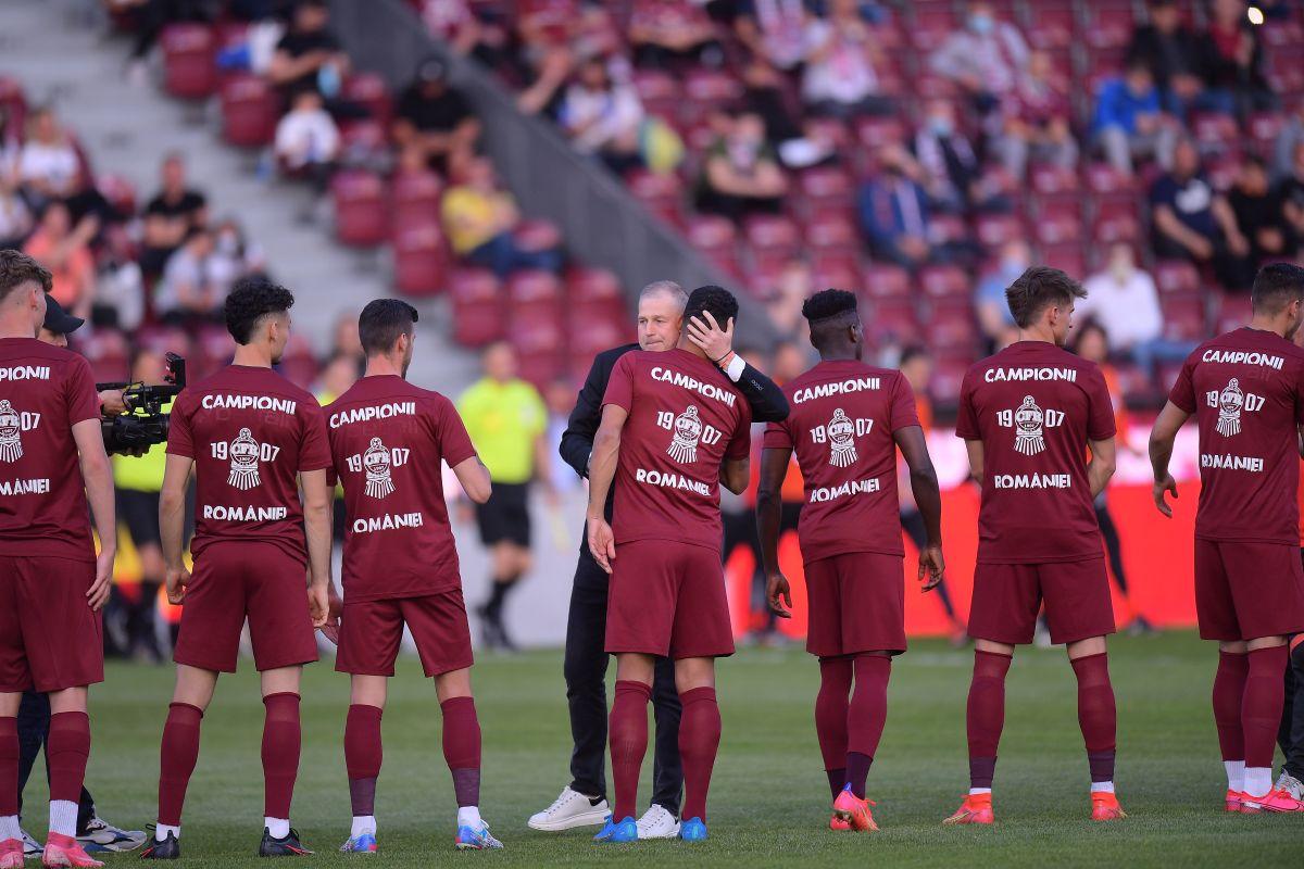 FOTO Eveniment înainte de CFR Cluj - FCSB 25.05.2021
