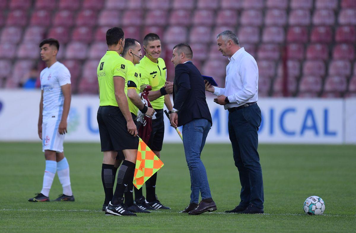 FOTO Eveniment înainte de CFR Cluj - FCSB 25.05.2021