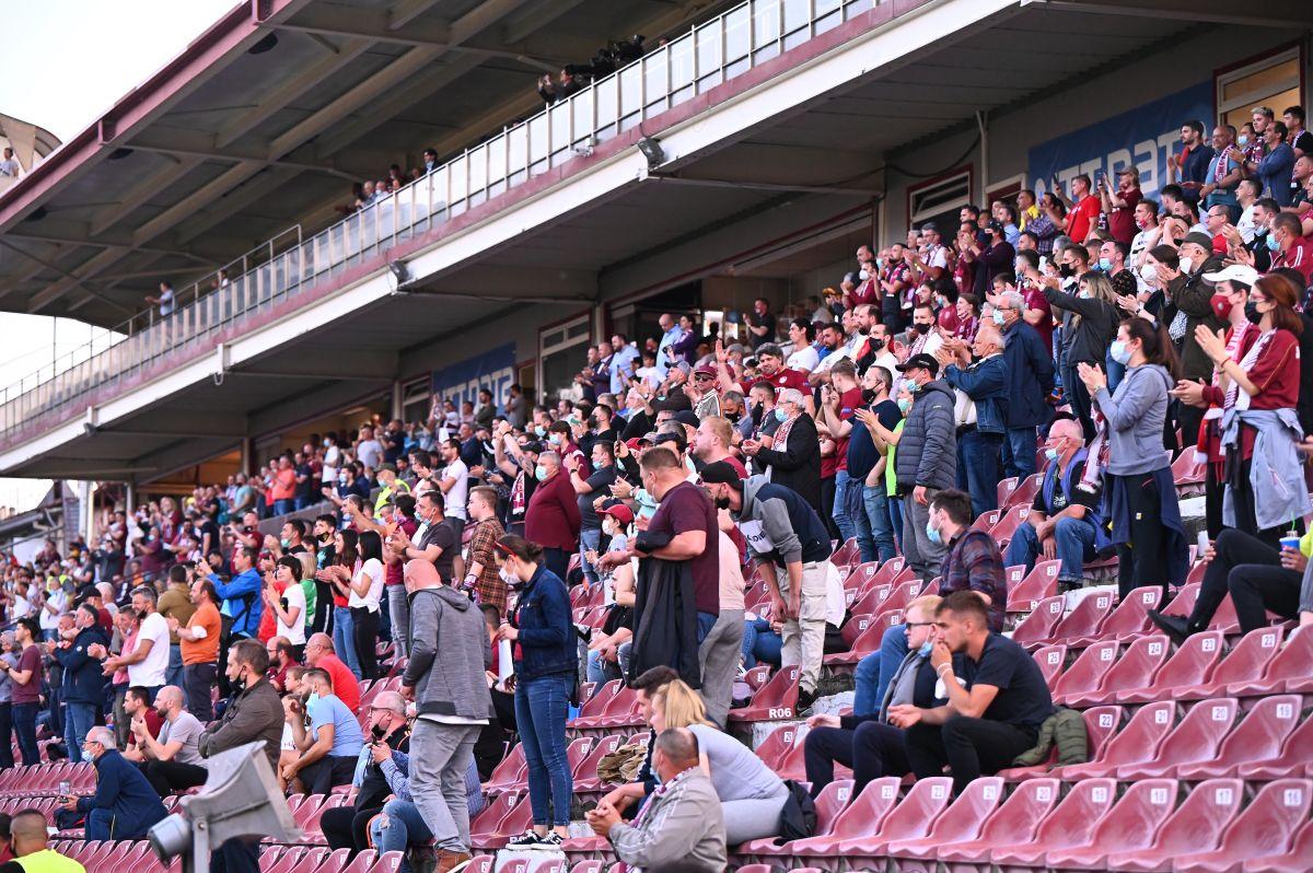 FOTO Eveniment înainte de CFR Cluj - FCSB 25.05.2021