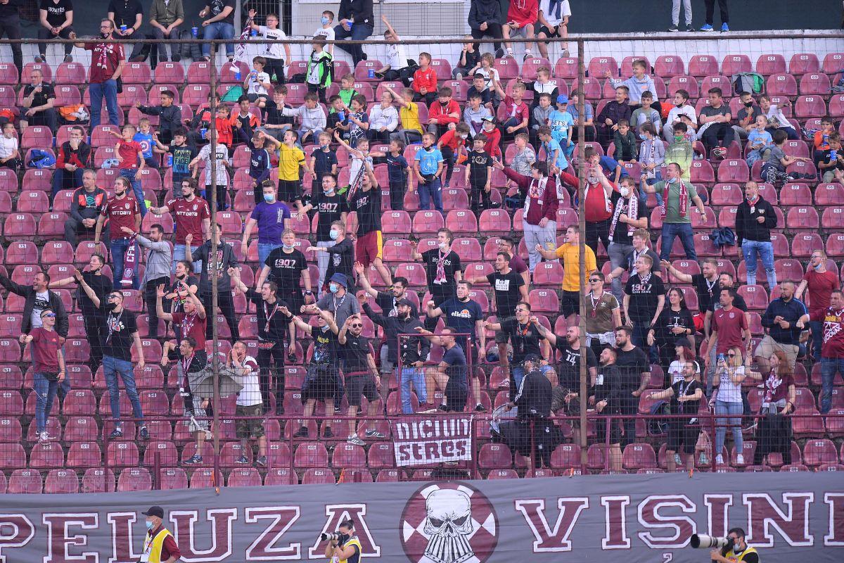 FOTO Eveniment înainte de CFR Cluj - FCSB 25.05.2021