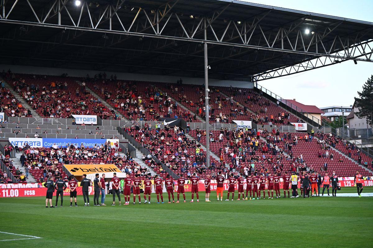 FOTO Eveniment înainte de CFR Cluj - FCSB 25.05.2021