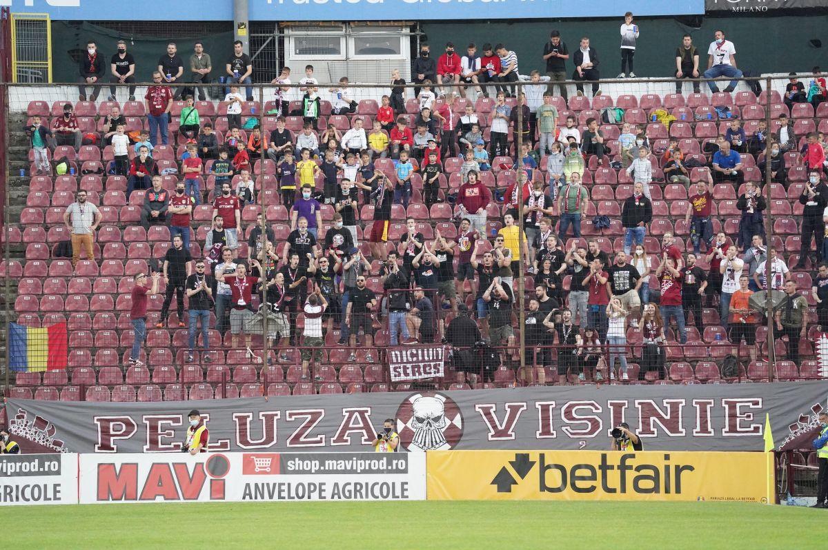 FOTO Eveniment înainte de CFR Cluj - FCSB 25.05.2021