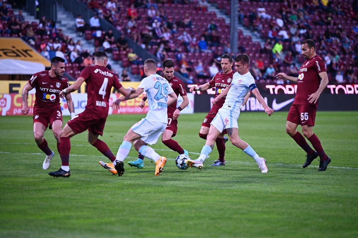 FCSB, surclasată clar de CFR Cluj! Diferență istorică între rivalele la titlu