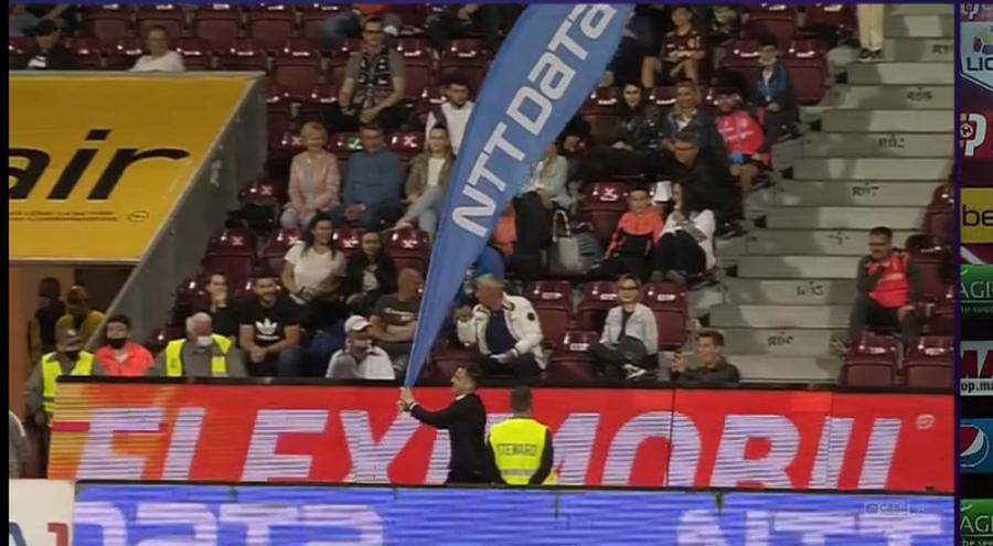 Marius Bilașco / Captură Telekom Sport Marius Bilașco l-a ironizat pe MM Stoica la sărbătoarea campioanei!