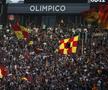 Finala Conference s-a jucat la Tirana, însă pe Stadio Olimpico din Roma au venit peste 50.000 de oameni!