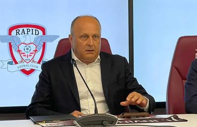 A pornit ofensiva de la prima conferință » Dan Șucu, ironie către Nelu Varga la prezentarea la Rapid: „Nu știu ce afaceri are. Nu am auzit de el ca om de afaceri”
