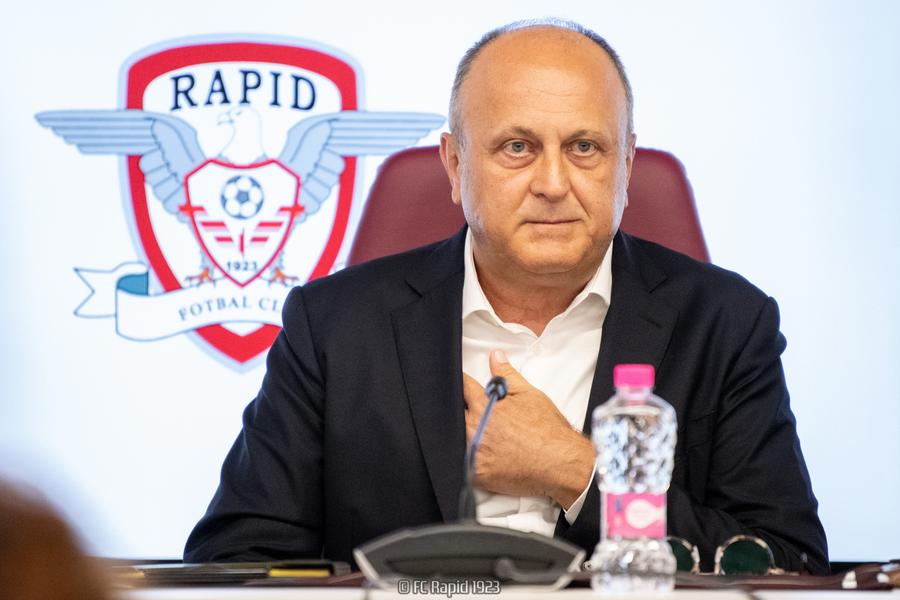 sursa foto: Facebook@Rapid Șucu a aruncat mănușa CFR-ului