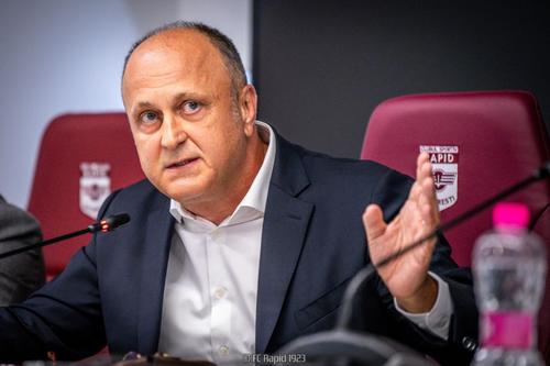 Dan Șucu / FOTO: facebook @FCRapid1923oficial