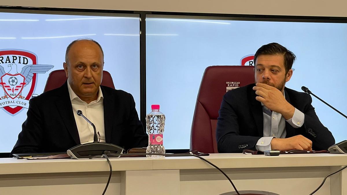 Dan Șucu a fost prezentat la Rapid: „Vom avea un buget de 7 milioane de euro. La anul vom avea 10, peste 2 ani vor fi 14”