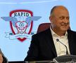 Dan Șucu a fost prezentat la Rapid: „Vom avea un buget de 7 milioane de euro. La anul vom avea 10, peste 2 ani vor fi 14”