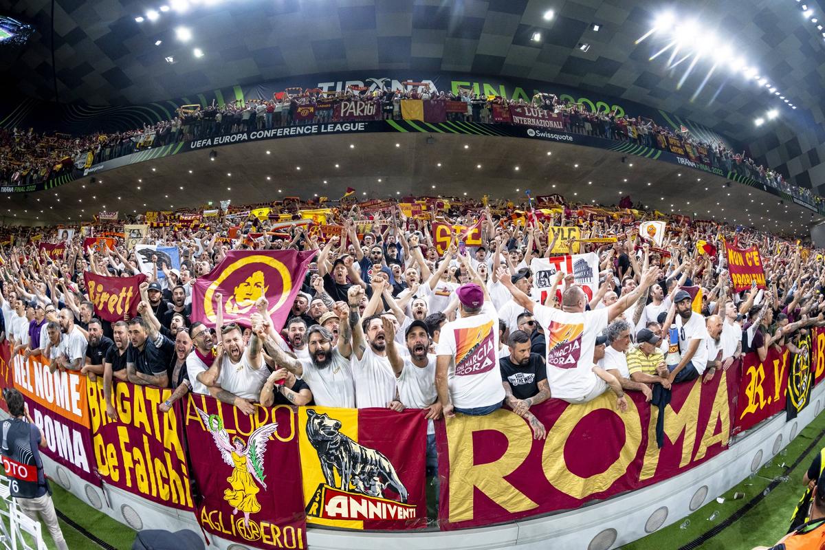 AS Roma - Feyenoord, fani