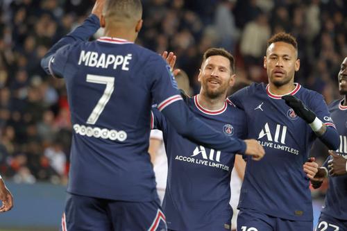 Mbappe, Messi și Neymar/ foto: Imago Images