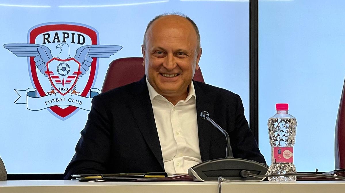 Dan Șucu a fost prezentat la Rapid + Imagini de la baza de antrenament și Școala de Fotbal Rapid