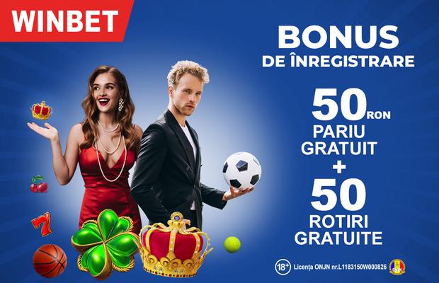 Bonus Winbet pentru cititorii GSP