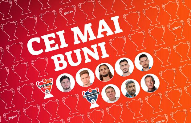 Votează AICI „Jucătorul lunii” și „Antrenorul lunii”! » Iată nominalizații pentru mai 2023