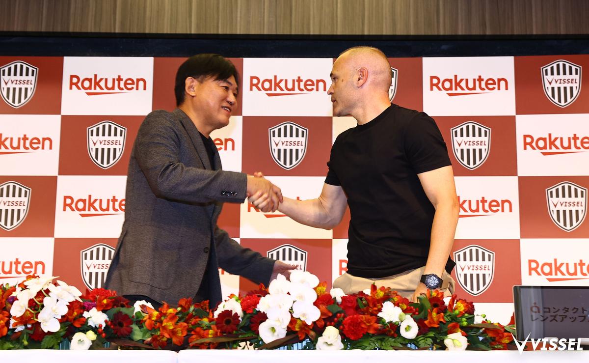 Andres Iniesta și-a anunțat plecarea de la Vissel Kobe