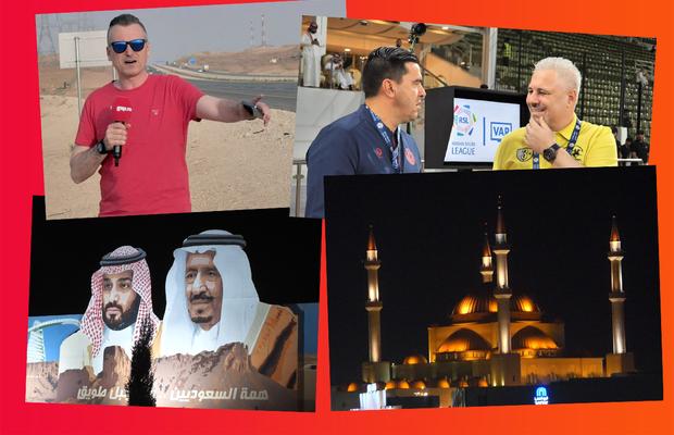 Viața în deșert: Reportaj în Arabia Saudită, pe urmele antrenorilor români » Progresul de la „antrenează cămile" la „are meci cu Ronaldo"