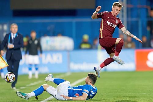 CFR Cluj a pierdut cu Farul în turul play-off-ului, 0-1 la Ovidiu // foto: Raed Krishan, GSP