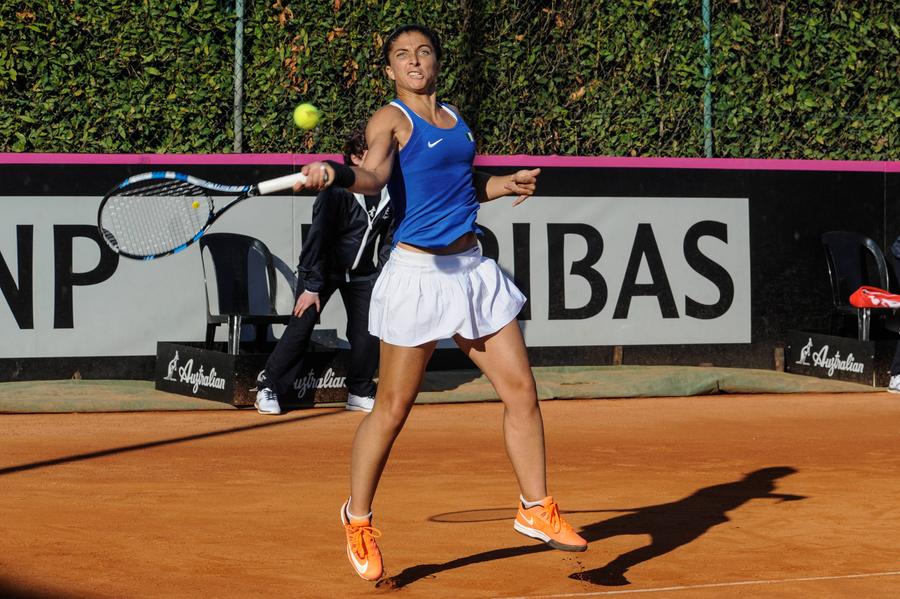 Sara Errani în 2017 FOTO Imago Images Ce a decis TAS în cazul a patru jucători de tenis care au contestat suspendarea din prima instanță