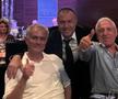 Adrian Ilie, alături de Jose Mourinho și Giovanni Becali