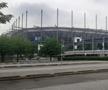 Imagini de la Barclays Arena, înainte de Dinamo - Hamburg