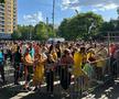 Imagini cu cozile formate dinaintea meciului Generația de Aur – Legendele Lumii