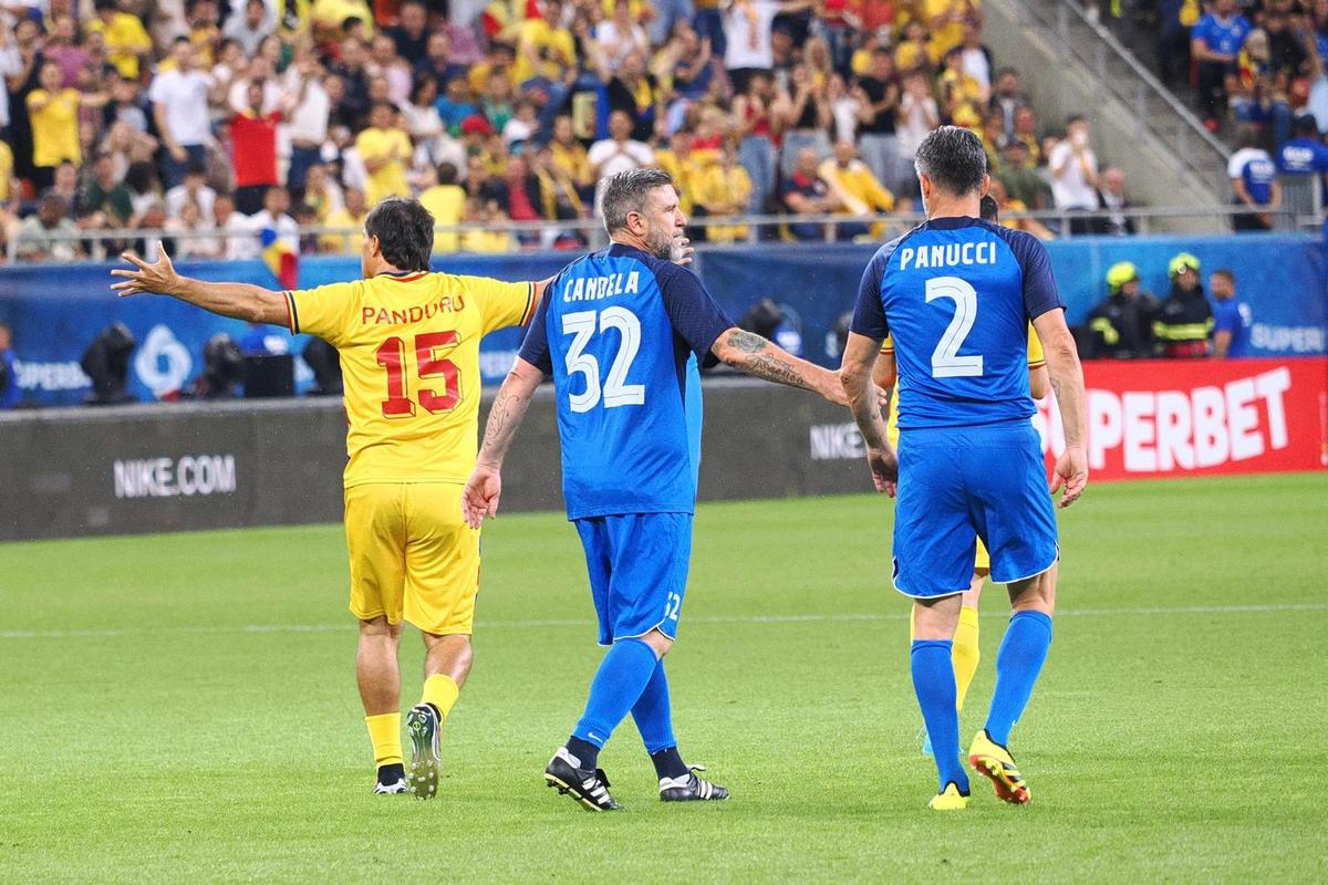 Generația de Aur – Legendele Lumii, meciul de adio al eroilor României » Victorie de senzație pentru „tricolori”! Gheorghe Hagi a făcut spectacol
