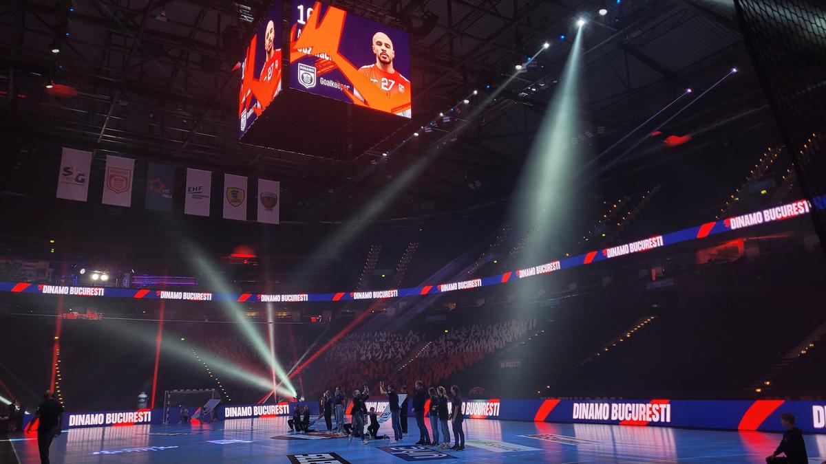 Dinamo, Eminem și foc » Atmosferă senzațională la Hamburg, în Final Four-ul European League
