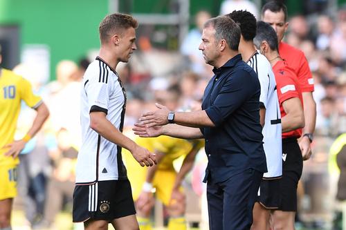 Hansi Flick și Joshua Kimmich // FOTO: Imago