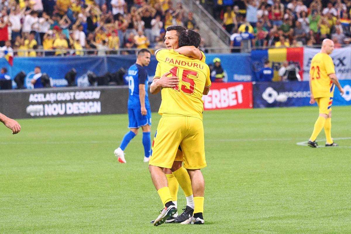 Generația de Aur – Legendele Lumii, meciul de adio al eroilor României » Victorie de senzație pentru „tricolori”! Gheorghe Hagi a făcut spectacol