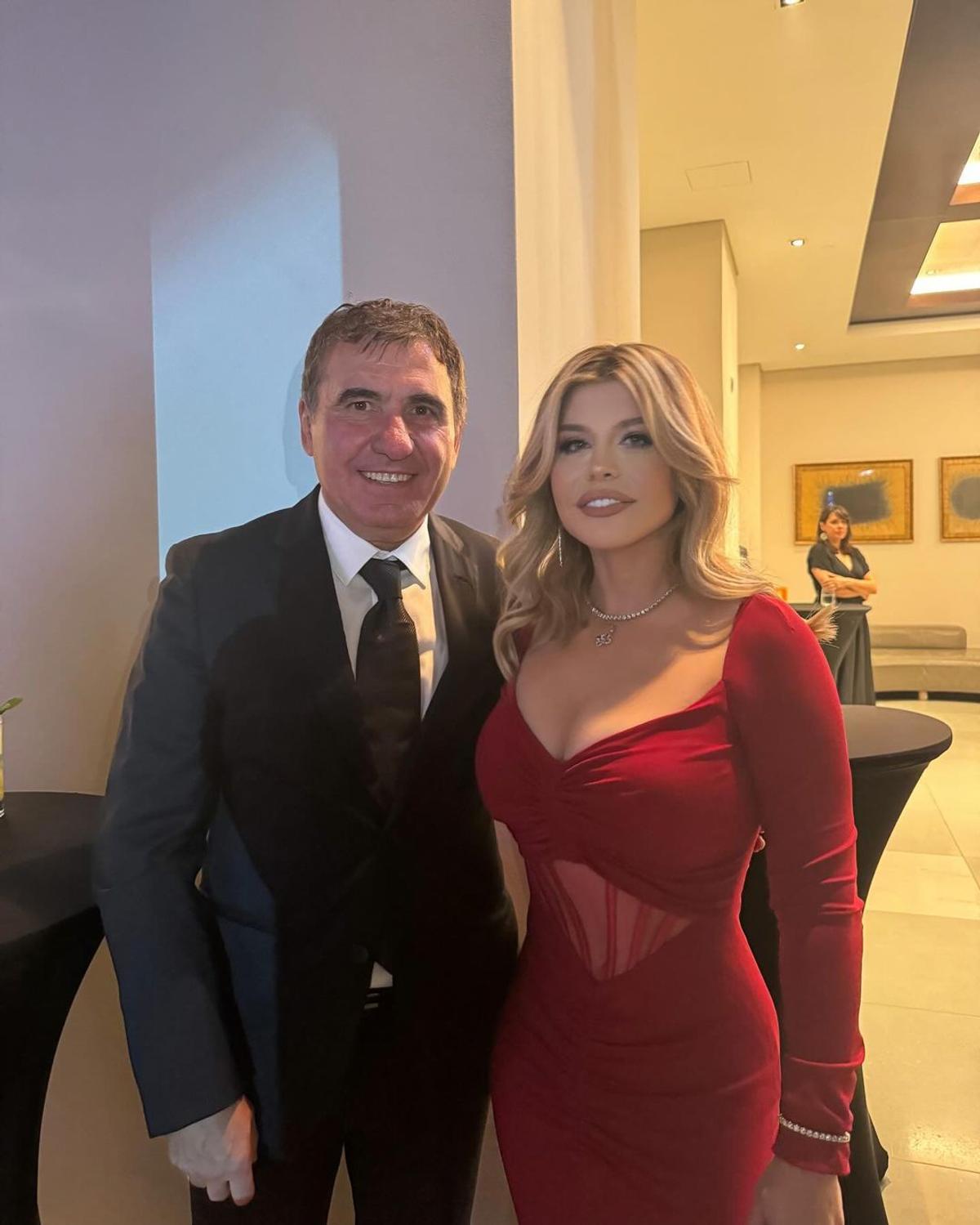 Cristi Borcea și Patrick, la dineul Generației de Aur