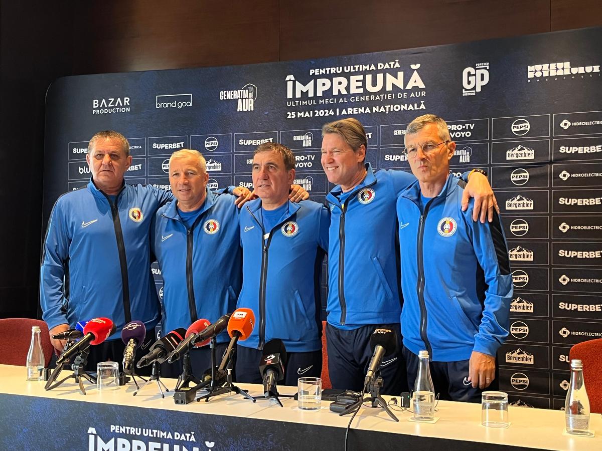 Conferința de presă a Generației de Aur