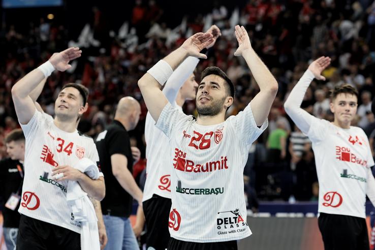 Dinamo - Flensburg, semifinala Final Four-ului European League  // foto: Cristi Preda