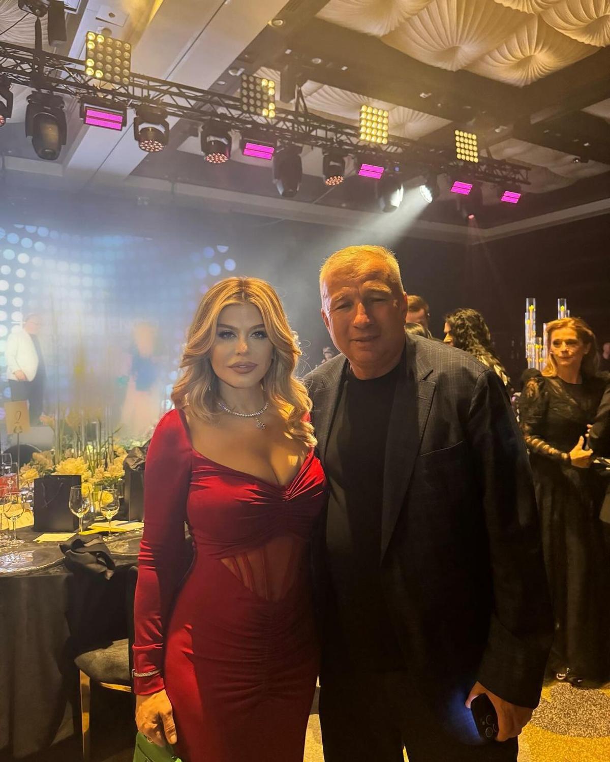 Cristi Borcea și Patrick, la dineul Generației de Aur