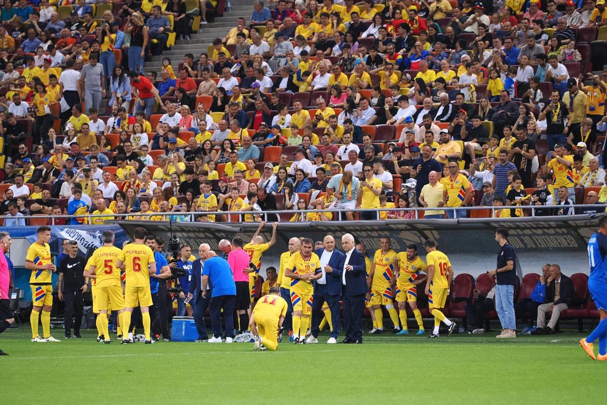 Generația de Aur – Legendele Lumii, meciul de adio al eroilor României » Victorie de senzație pentru „tricolori”! Gheorghe Hagi a făcut spectacol