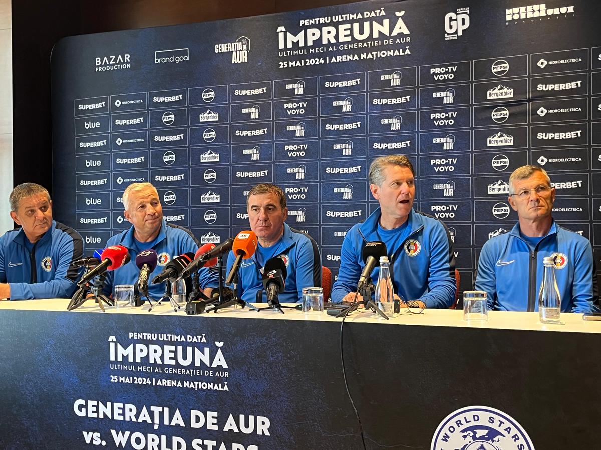 Conferința de presă a Generației de Aur