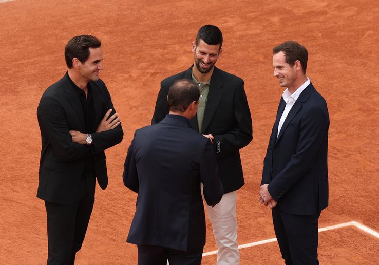 Rafael Nadal, omagiat la Roland Garros printr-o ceremonie emoționantă/Foto: Getty Images