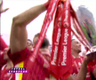 Liverpool a primit trofeul de campioană în Premier League, foto: captură Digi Sport