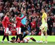 Emiliano Martinez, cartonaș roșu în Manchester United - Aston Villa, foto: Getty ImagesEmiliano Martinez, cartonaș roșu în Manchester United - Aston Villa, foto: Getty Images