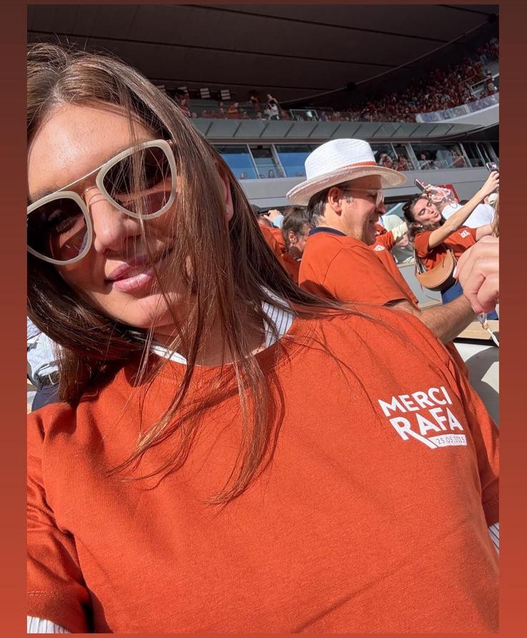 Simona Halep, prezentă la ceremonia în onoarea lui Rafael Nadal/Foto: Instagram