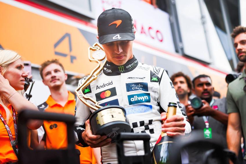 Lando Norris, emoționat după victoria de la Monaco: „Am visat de mic copil la asta” / foto: Imago Images