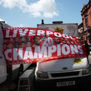 Liverpool a primit trofeul de campioană în Premier League, foto: Getty Images