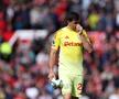 Emiliano Martinez, cartonaș roșu în Manchester United - Aston Villa, foto: Getty Images
