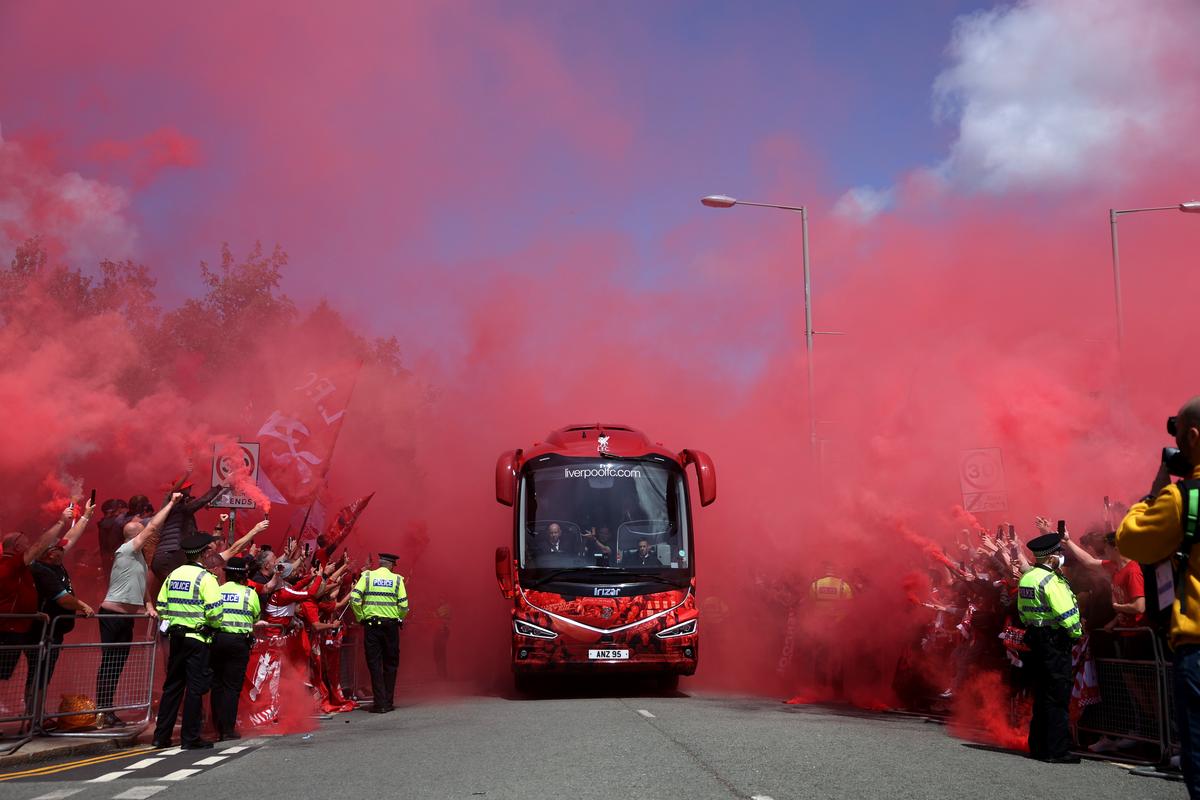 Liverpool a primit trofeul de campioană în Premier League