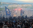 Nebunie! Fostul atacant de la Rapid a luat titlul ca antrenor, deși pornea cu a treia șansă! Trofeu adus cu elicopterul