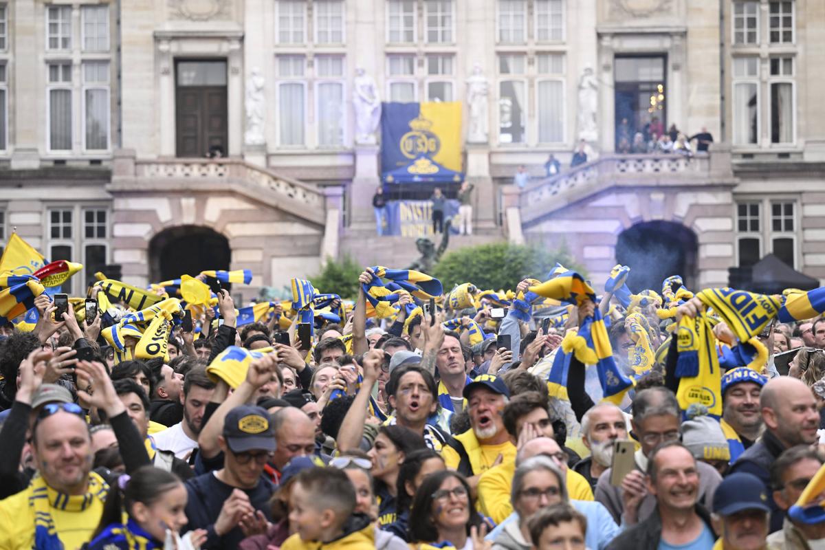 Imagini antologice de la sărbătoarea de titlu a celor de la Union Saint-Gilloise
