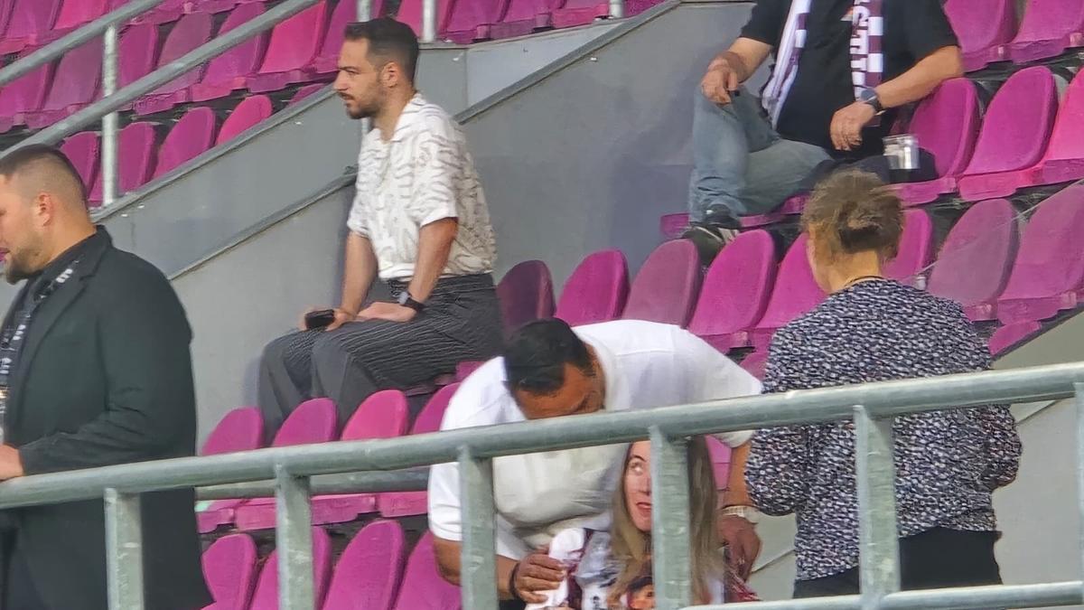 Ionel Ganea, la prima apariție publică pe un stadion după accidentul tragic: gest superb în tribunele Giuleștiului