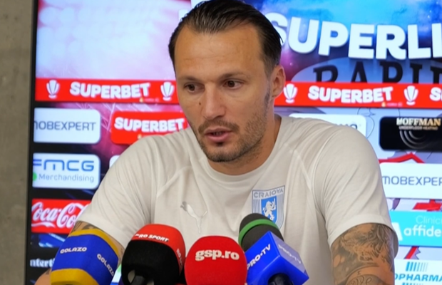 Vasile Mogoș, emoționat la ultimul meci pentru Universitatea Craiova: „Mă întorc în Italia. Mă las de fotbal dacă nu găsesc club”