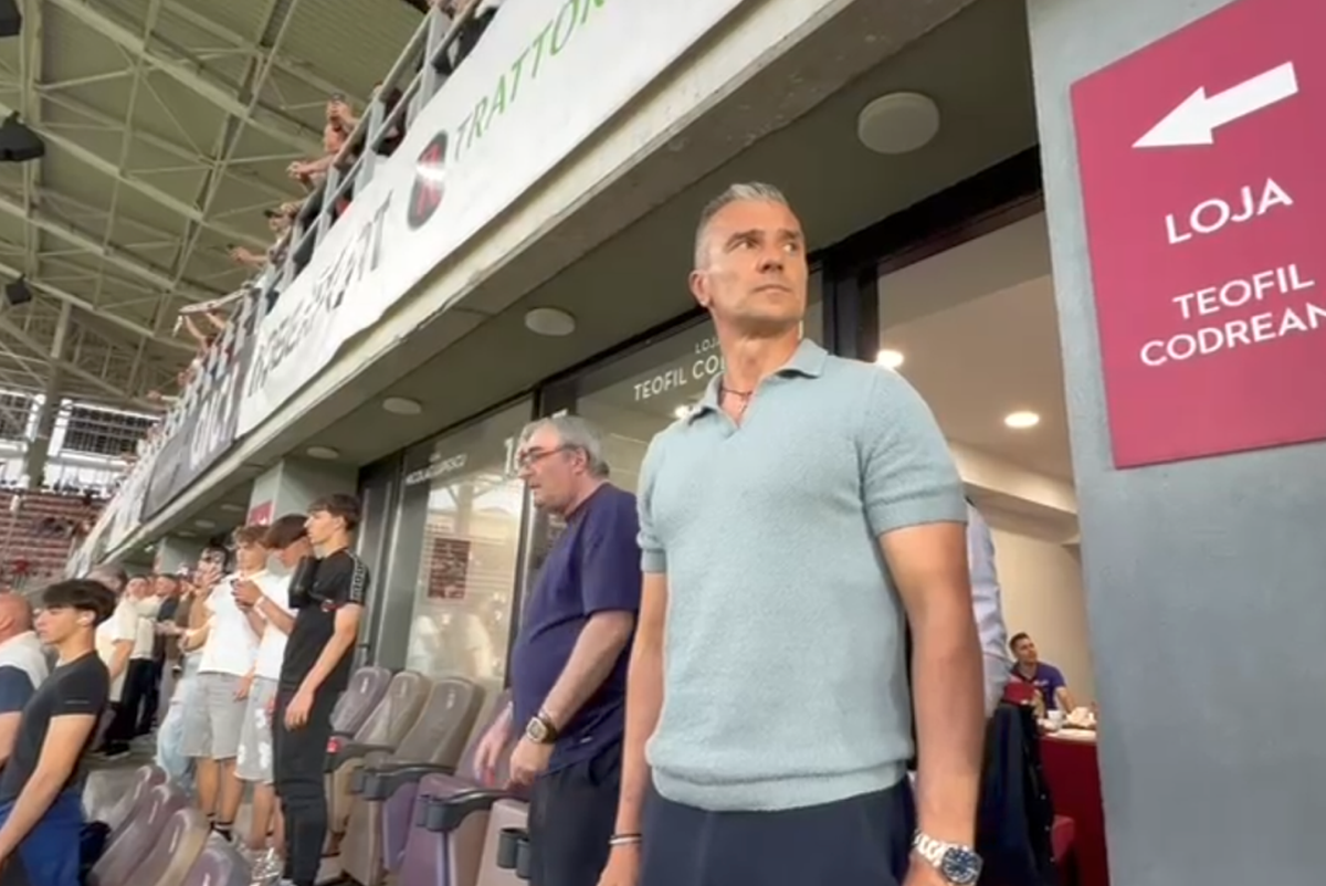Daniel Pancu, prima apariție în Giulești după ce a bătut palma cu Rapid